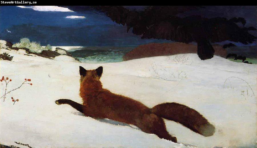 Winslow Homer The Fox Hunt